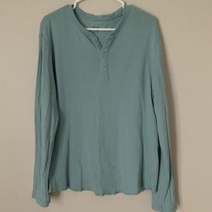 GAP Mens Long Sleeve Henley